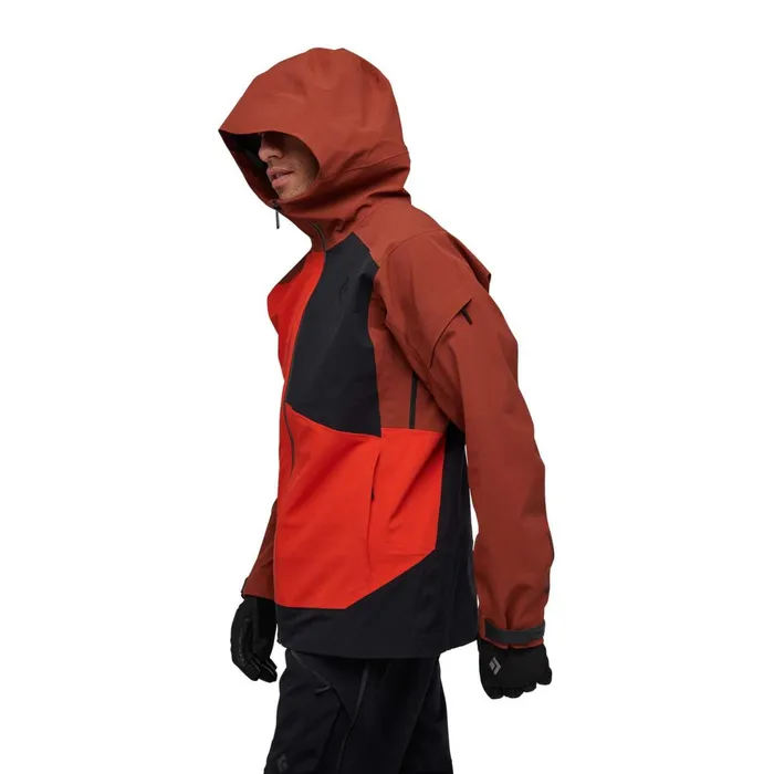 Men Ski and Snowboard Jackets Black Diamond Recon Stretch Ski Shell