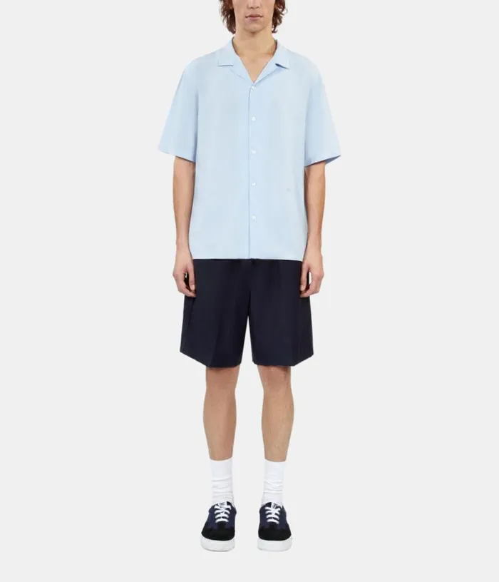 Men Sky Blue Shortsleeved Shirt THE KOOPLES Shirts