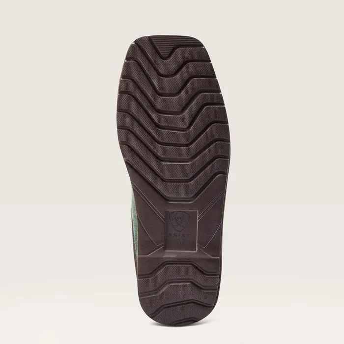Men Slippers Ariat Ariat 93 Liberty Square Toe Slipper Forest Green