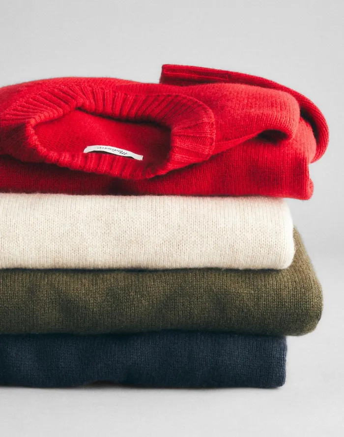 Men Sweaters Madewell Crewneck Sweater In SoftWool Foliage Green