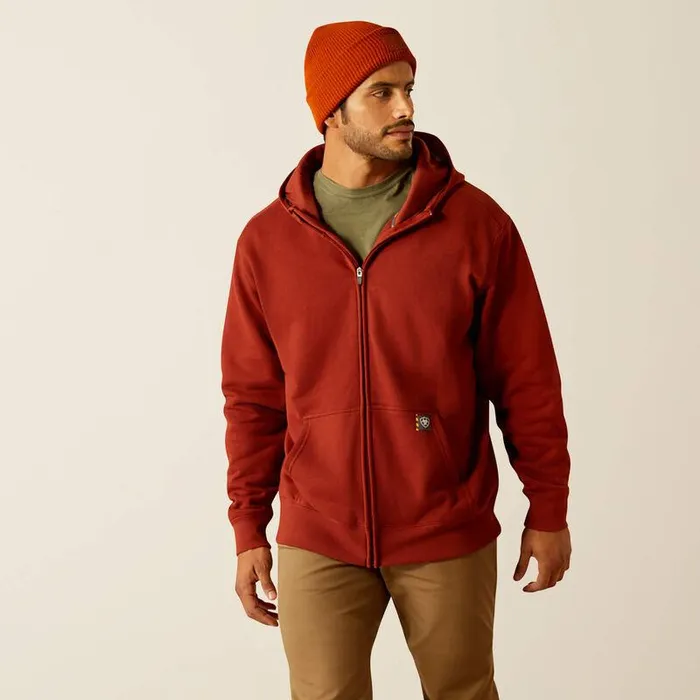 Men Sweatshirts and Hoodies Ariat Rebar Born For This Full Zip Hoodie Burnt Henna Men Sweatshirts and Hoodies Ariat Rebar Born For This Full Zip Hoodie Burnt Henna