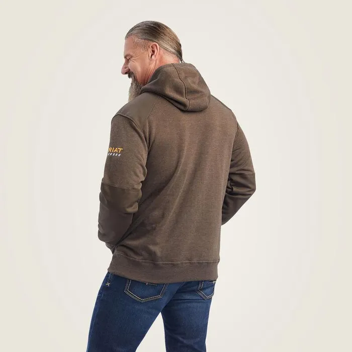 Men Sweatshirts and Hoodies Ariat Rebar Workman DuraCanvas Hoodie Wren Heather Men Sweatshirts and Hoodies Ariat Rebar Workman DuraCanvas Hoodie Wren Heather
