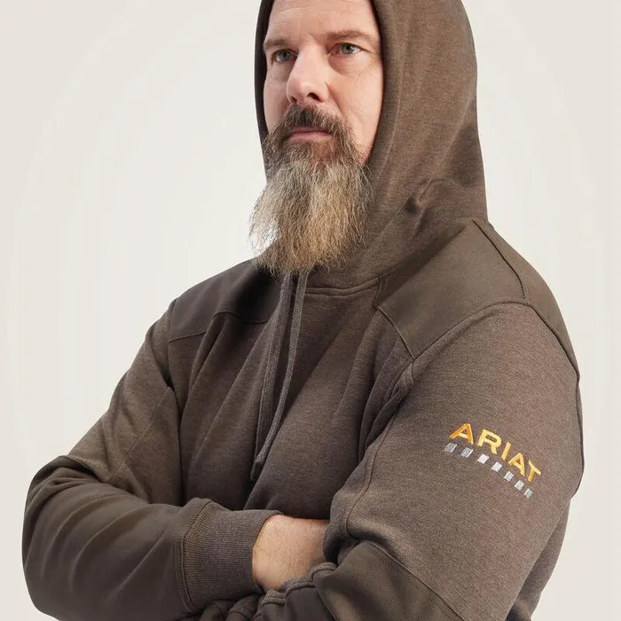 Men Sweatshirts and Hoodies Ariat Rebar Workman DuraCanvas Hoodie Wren Heather Men Sweatshirts and Hoodies Ariat Rebar Workman DuraCanvas Hoodie Wren Heather