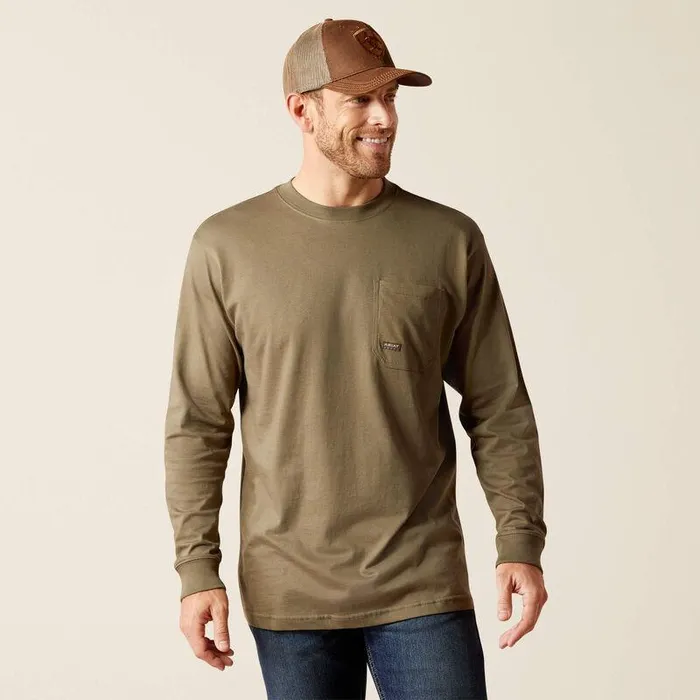 Men TShirts and Polos Ariat Rebar Cotton Strong Chainsaw TShirt Tea Leaf Men TShirts and Polos Ariat Rebar Cotton Strong Chainsaw TShirt Tea Leaf