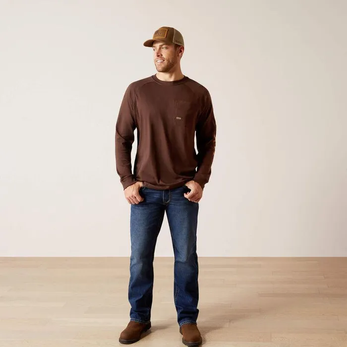 Men TShirts and Polos Ariat Rebar Cotton Strong Graphic TShirt Coffee Beangolden Brown Men TShirts and Polos Ariat Rebar Cotton Strong Graphic TShirt Coffee Beangolden Brown