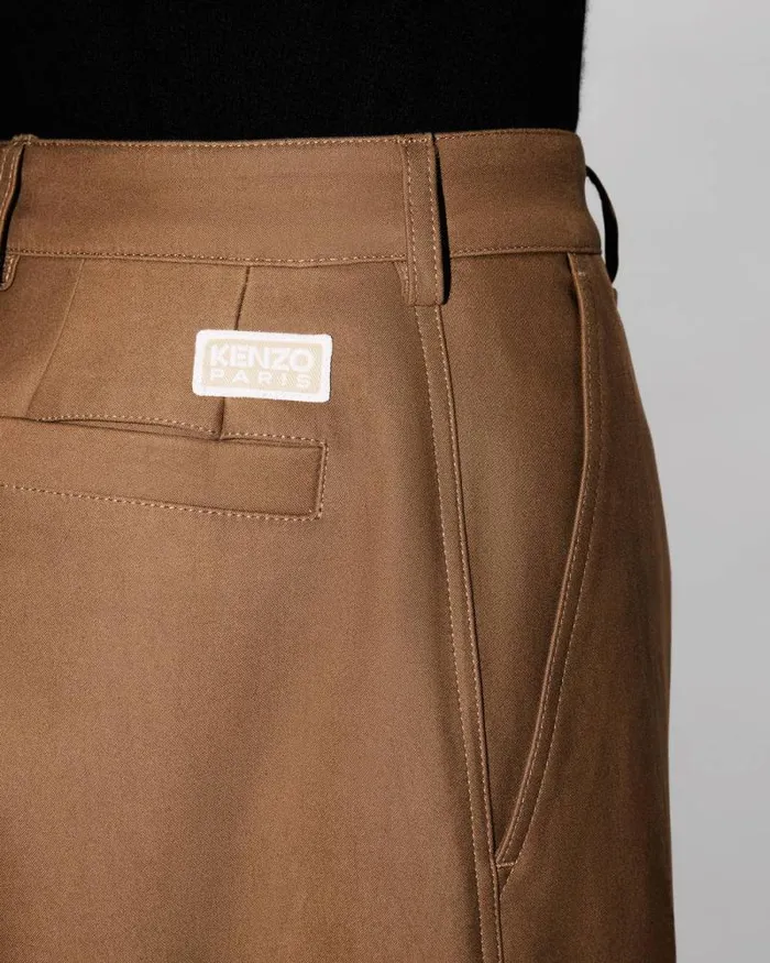 Men Tapered Workwear Straight Pants Tabac Kenzo Pants And Shorts