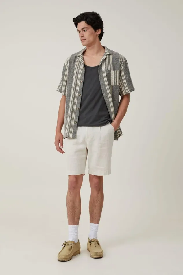 Men Tees and Tanks Cotton On Organic Tank Faded Slate
