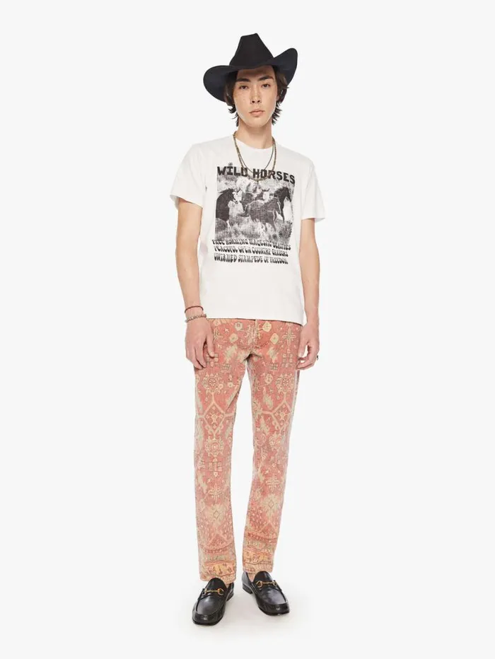 Men Tees Mother Denim The Buster White