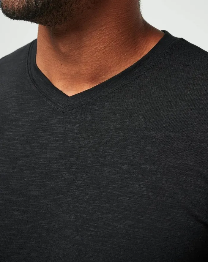 Men Tees TravisMathew CLOUD TEE Black Men Tees TravisMathew CLOUD TEE Black