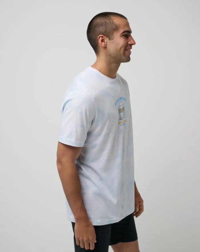 Men Tees TravisMathew SUN AND SOAK TEE White Men Tees TravisMathew SUN AND SOAK TEE White