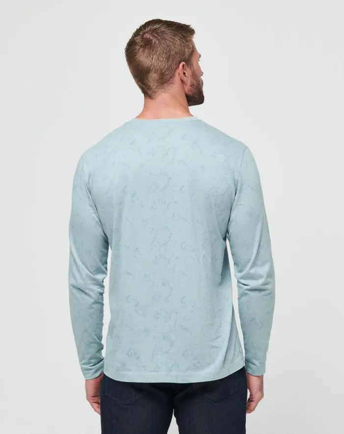 Men Tees TravisMathew WARMER TIDES LONG SLEEVE TEE Arona Men Tees TravisMathew WARMER TIDES LONG SLEEVE TEE Arona