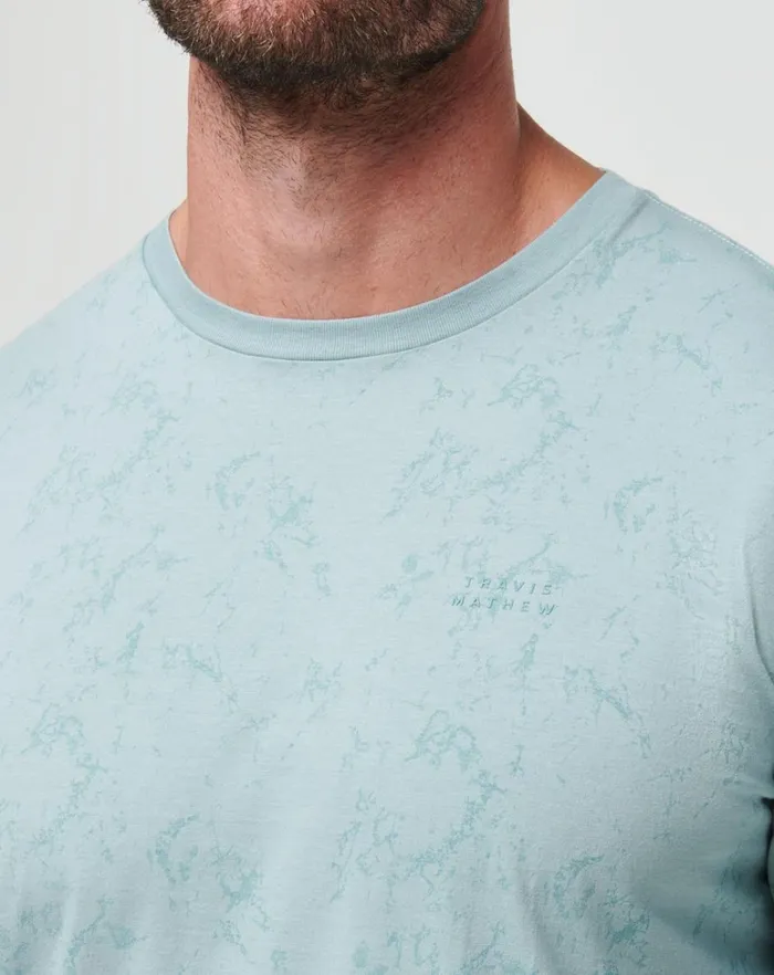 Men Tees TravisMathew WARMER TIDES LONG SLEEVE TEE Arona Men Tees TravisMathew WARMER TIDES LONG SLEEVE TEE Arona