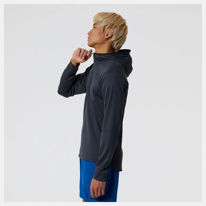 Men Tenacity Hooded 14 Zip Black New Balance Hoodies and Sweatshirts Men Tenacity Hooded 14 Zip Black New Balance Hoodies and Sweatshirts