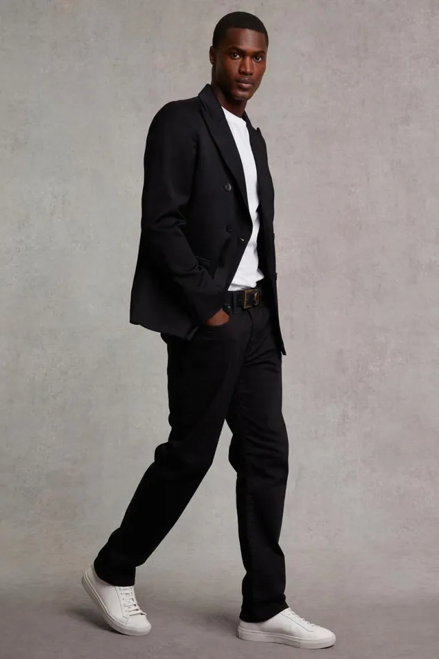 Men The Double Breasted Blazer Black Barathea Holland Cooper Blazers Men The Double Breasted Blazer Black Barathea Holland Cooper Blazers