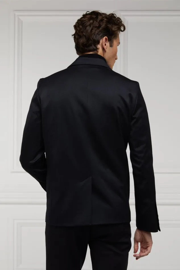 Men The Double Breasted Blazer Black Barathea Holland Cooper Blazers Men The Double Breasted Blazer Black Barathea Holland Cooper Blazers