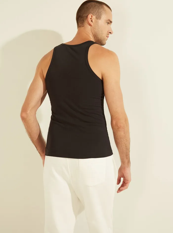 Men Underwear GUESS Black Sleeveless Tank Top