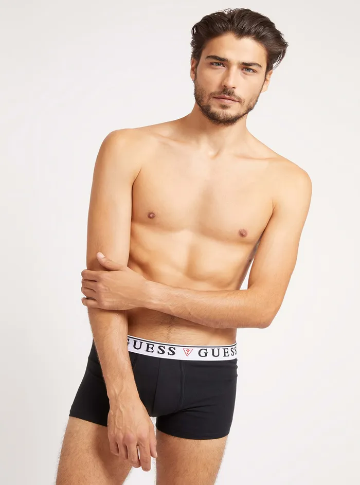 Men Underwear GUESS Multi Brian Boxer 3pack Trunks Men Underwear GUESS Multi Brian Boxer 3pack Trunks