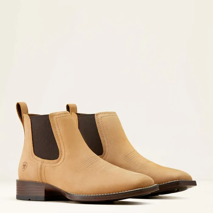 Men Western Boots Ariat Booker Ultra Western Boot Almond Brown Men Western Boots Ariat Booker Ultra Western Boot Almond Brown