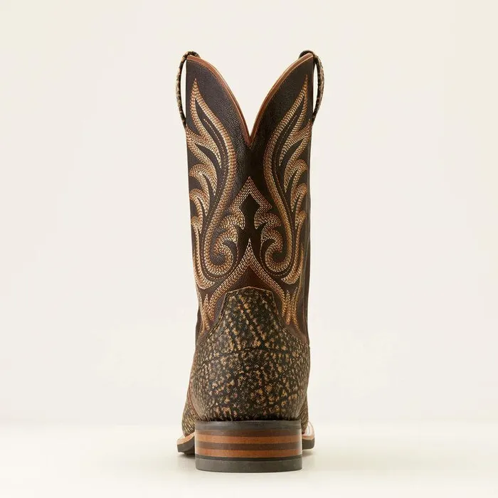 Men Western Boots Ariat Cattle Call Cowboy Boot Muddy Elephant Printdark Chocolate Men Western Boots Ariat Cattle Call Cowboy Boot Muddy Elephant Printdark Chocolate
