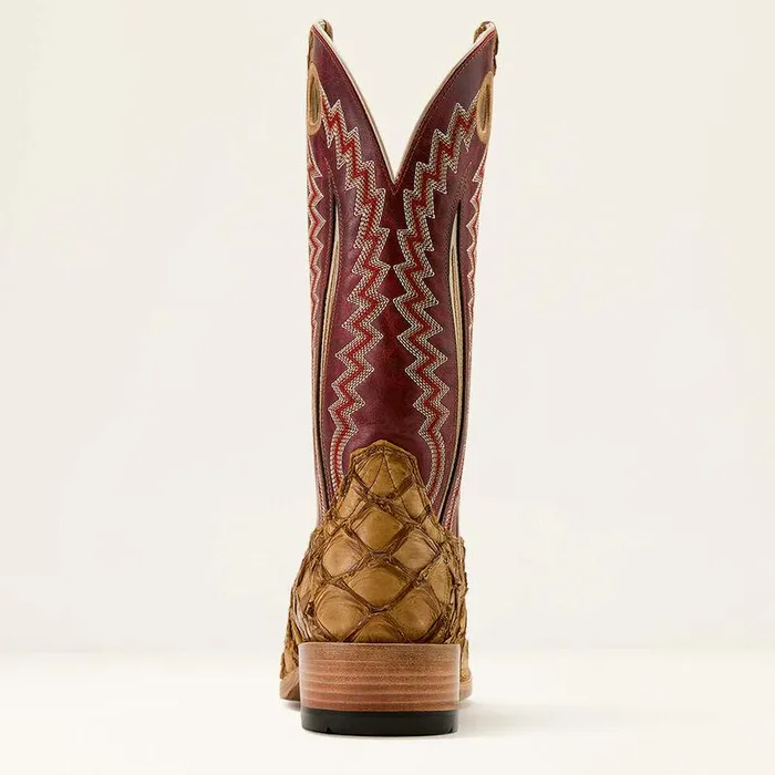 Men Western Boots Ariat Futurity Fame Cowboy Boot Saddle Brown Pirarucured Cedar Men Western Boots Ariat Futurity Fame Cowboy Boot Saddle Brown Pirarucured Cedar