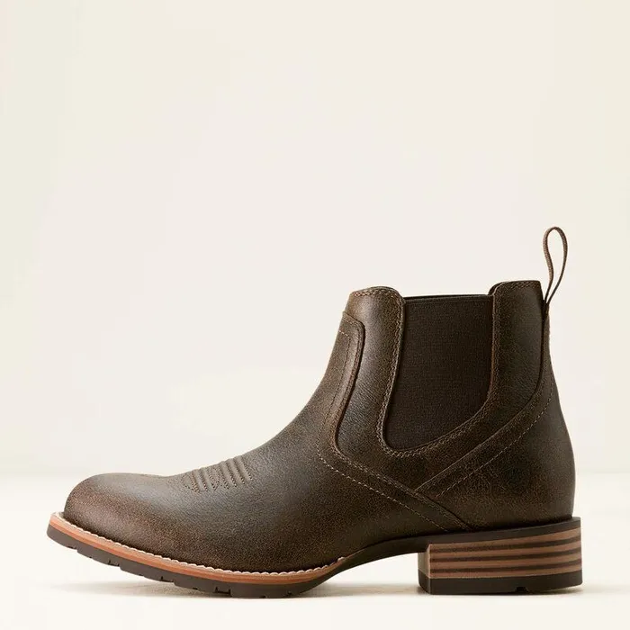 Men Western Boots Ariat Hybrid Low Boy Round Toe Western Boot Acorn