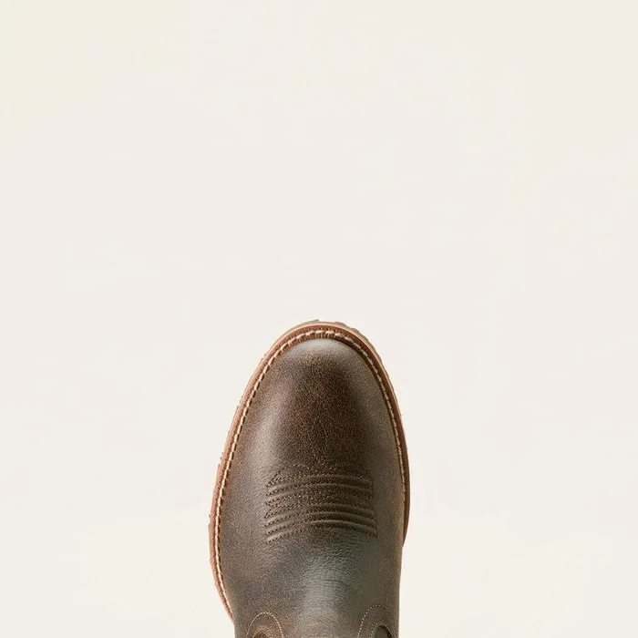 Men Western Boots Ariat Hybrid Low Boy Round Toe Western Boot Acorn