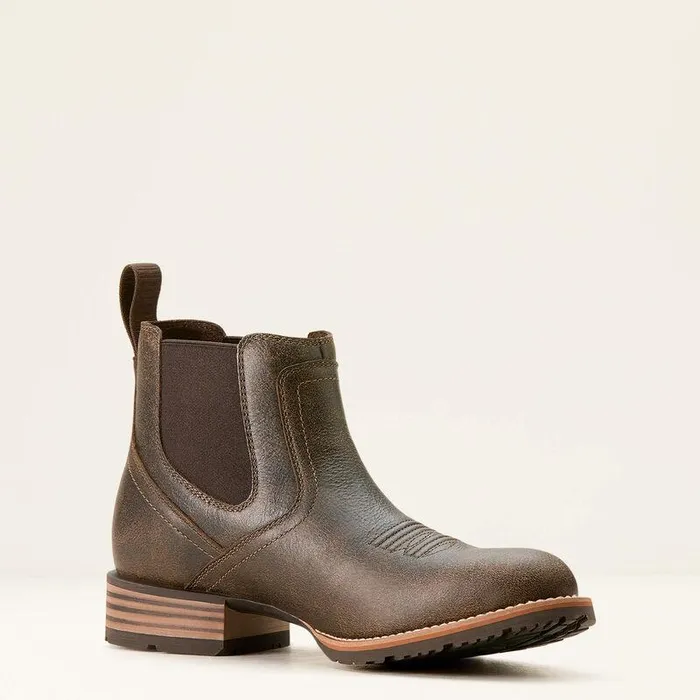 Men Western Boots Ariat Hybrid Low Boy Round Toe Western Boot Acorn