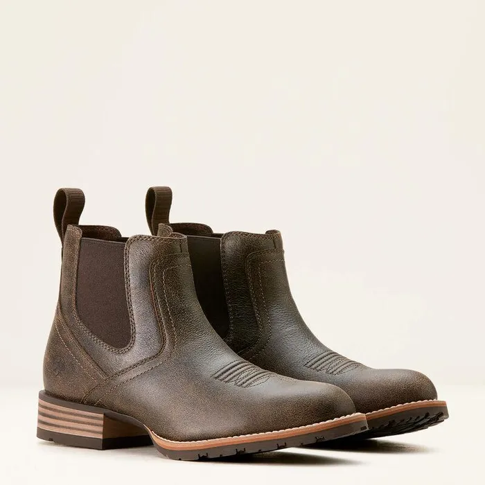 Men Western Boots Ariat Hybrid Low Boy Round Toe Western Boot Acorn