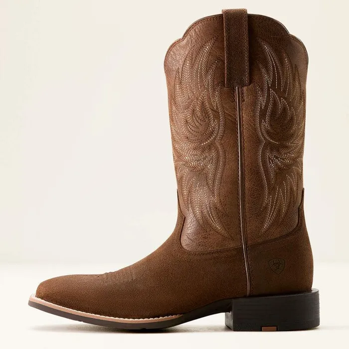 Men Western Boots Ariat Sport Rider Cowboy Boot Aged Smokehousevintage Oak Men Western Boots Ariat Sport Rider Cowboy Boot Aged Smokehousevintage Oak