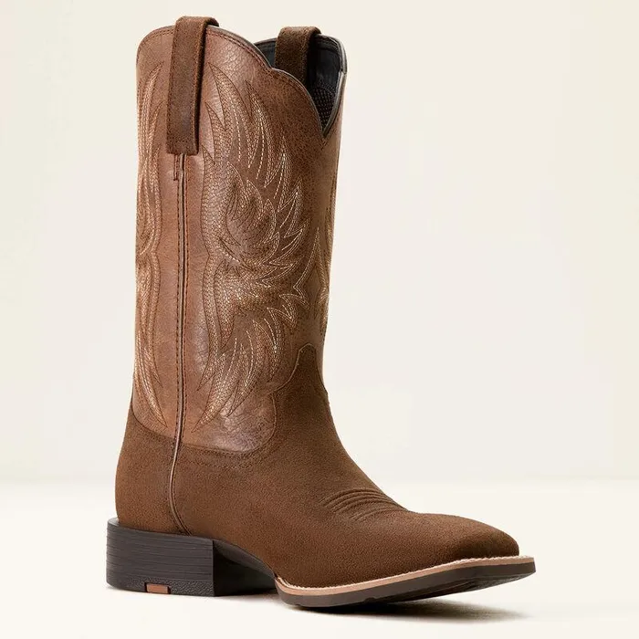 Men Western Boots Ariat Sport Rider Cowboy Boot Aged Smokehousevintage Oak Men Western Boots Ariat Sport Rider Cowboy Boot Aged Smokehousevintage Oak