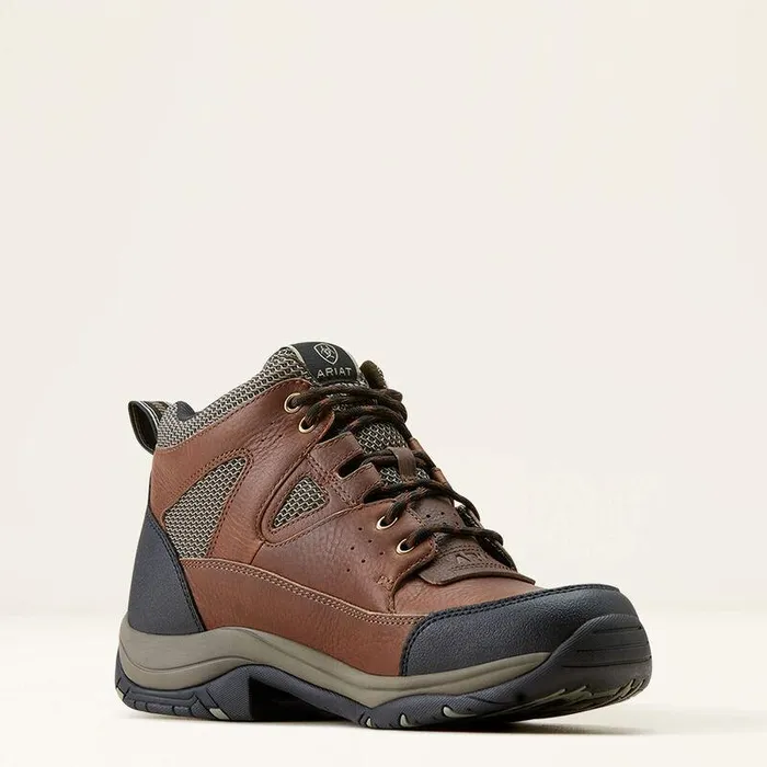 Men Western Boots Ariat Terrain VentTEK 360 Boot Distressed Browntaupe
