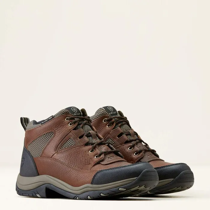 Men Western Boots Ariat Terrain VentTEK 360 Boot Distressed Browntaupe
