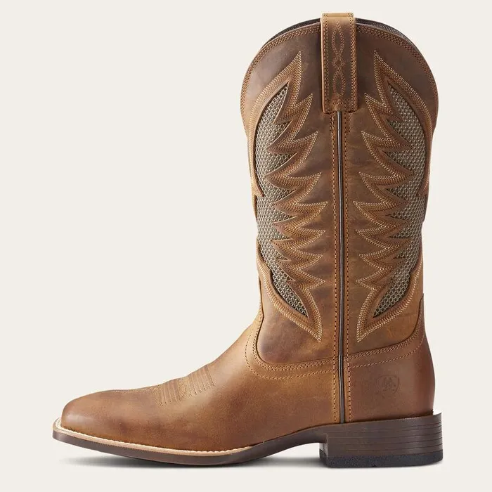 Men Western Boots Ariat VentTEK Ultra Western Boot Distressed Brown Men Western Boots Ariat VentTEK Ultra Western Boot Distressed Brown