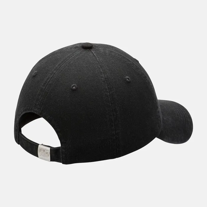 MenWomen 6 Panel Classic Hat Black New Balance Hats