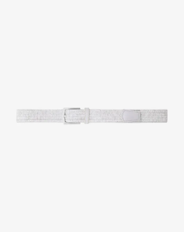 MenWomen Belts TravisMathew POPSICLE 20 STRETCH WOVEN BELT Whitemicro Chip