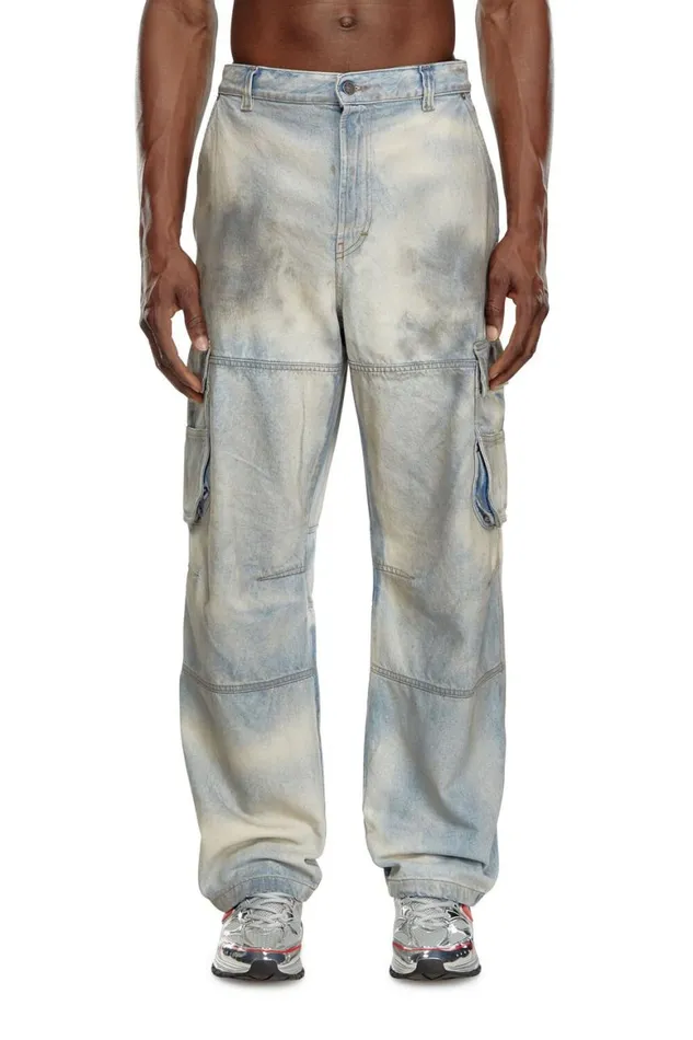 MenWomen Diesel Jeans Relaxed Jeans DFish 0CBDJ Light Blue MenWomen Diesel Jeans Relaxed Jeans DFish 0CBDJ Light Blue