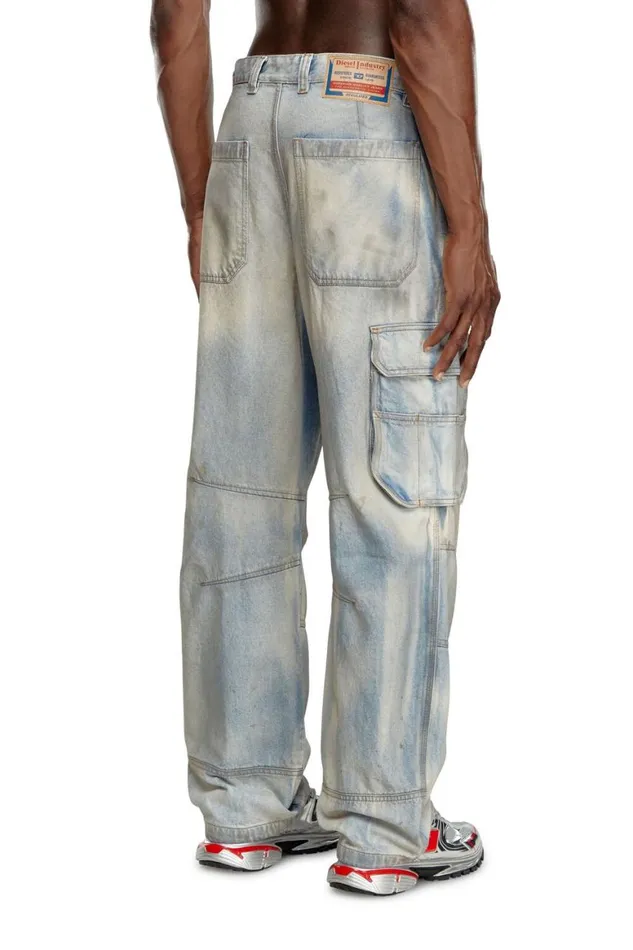 MenWomen Diesel Jeans Relaxed Jeans DFish 0CBDJ Light Blue MenWomen Diesel Jeans Relaxed Jeans DFish 0CBDJ Light Blue