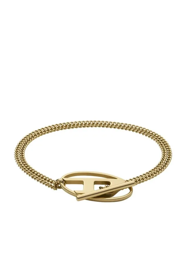 MenWomen Diesel Jewelry DX1571710 JEWEL Gold