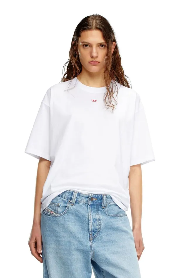 MenWomen Diesel TShirts and Polos TBOXTD White MenWomen Diesel TShirts and Polos TBOXTD White