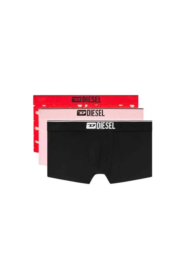 MenWomen Diesel Underwear DAMIENGFT3PACK Blackred