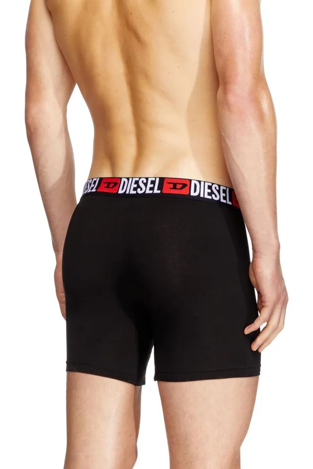 MenWomen Diesel Underwear MAXDCORE3PACK Black MenWomen Diesel Underwear MAXDCORE3PACK Black