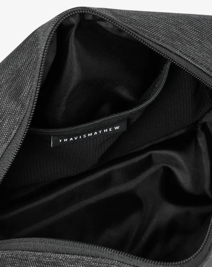 MenWomen Luggage and Backpacks TravisMathew DOPP KIT Black MenWomen Luggage and Backpacks TravisMathew DOPP KIT Black