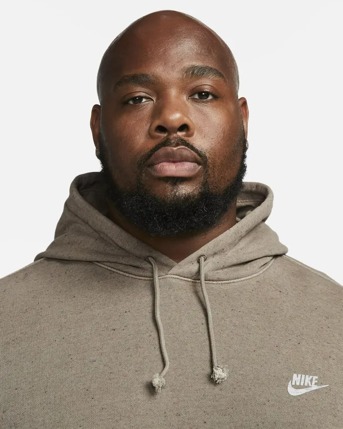 MenWomen Nike Hoodies And Sweatshirts Club Fleece Olive Grey