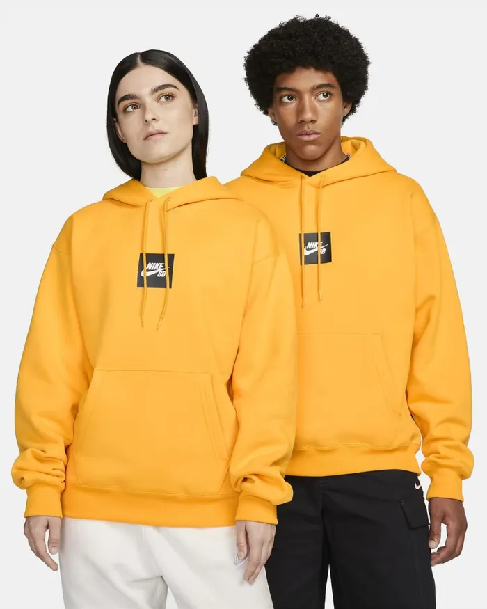 MenWomen Nike Hoodies And Sweatshirts SB University Gold