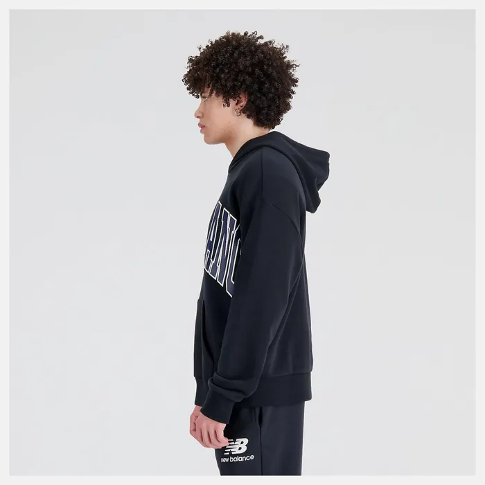 MenWomen Unissentials Warped Classics French Terry Hoodie Black New Balance Matching Sets