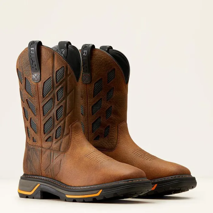 Men Work Boots Ariat Big Rig Tread VentTEK Work Boot Earthgraphite Men Work Boots Ariat Big Rig Tread VentTEK Work Boot Earthgraphite