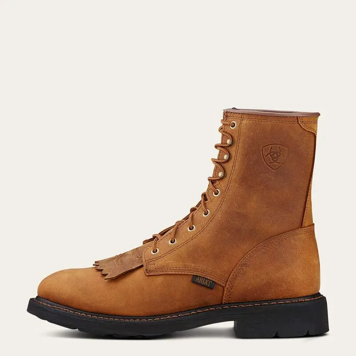 Men Work Boots Ariat Cascade 8quot Work Boot Aged Bark Men Work Boots Ariat Cascade 8quot Work Boot Aged Bark