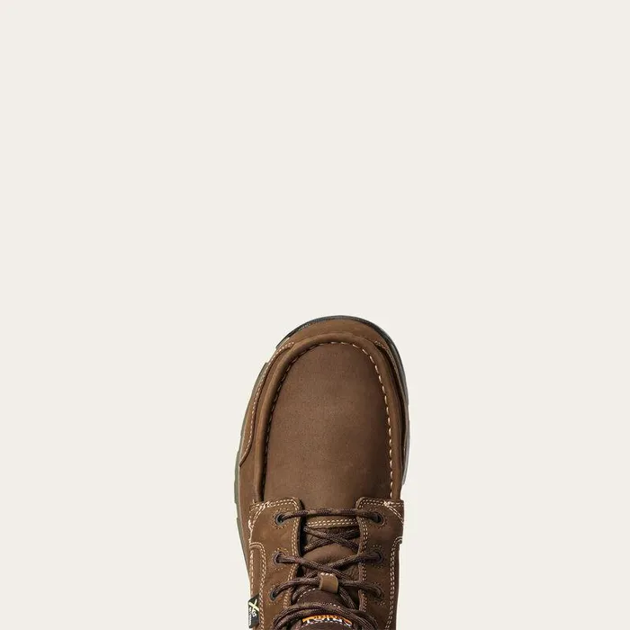 Men Work Boots Ariat Edge LTE Chukka MetGuard Composite Toe Work Boot Dark Brown