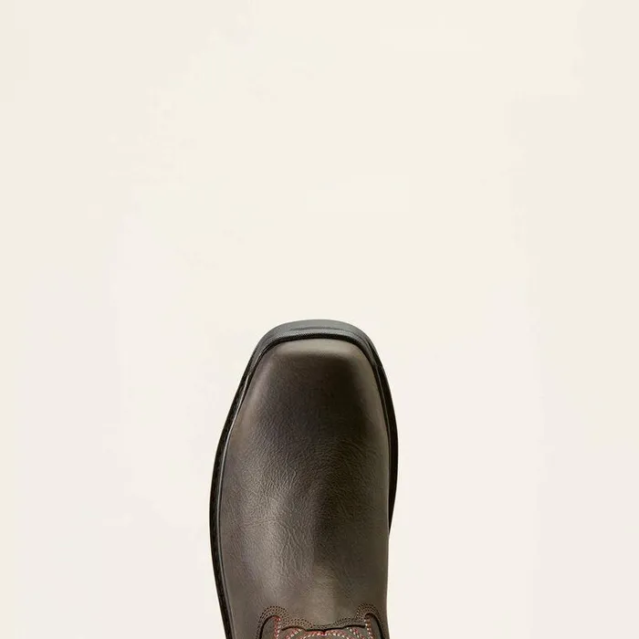 Men Work Boots Ariat Intrepid VentTEK Composite Toe Work Boot Iron Coffee