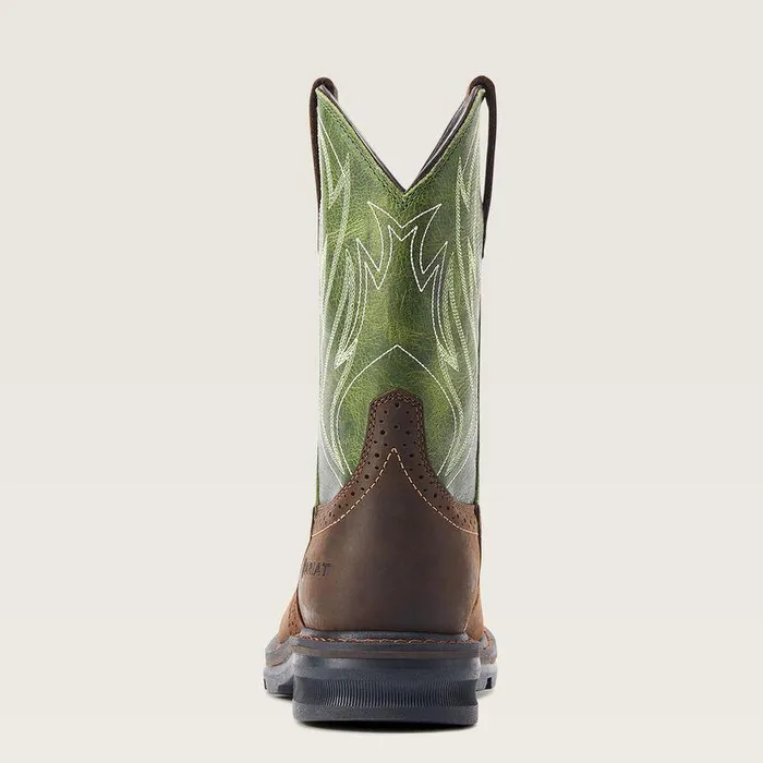 Men Work Boots Ariat Sierra Shock Shield Steel Toe Work Boot Dark Brown